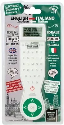 Electronic Dictionary Bookmark English > Italian / English > German **New** • £14.99